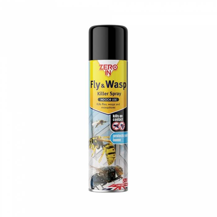 Fly & Wasp Killer Spray 300ml Aerosol Meadow Croft